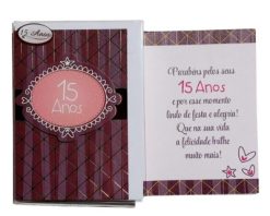 Cartão Aniversário - G5 - Cod. 510