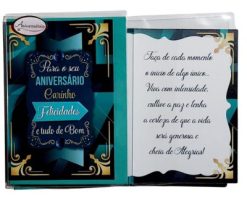 Cartão Aniversário - G5 - Cod. 499