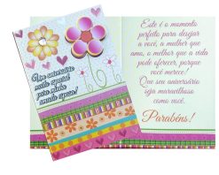 Cartão Aniversário - G5 - Cod. 291