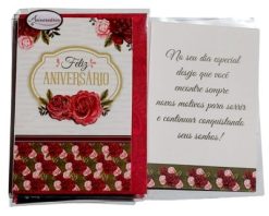 Cartão Aniversário - G5 - Cod. 496