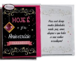 Cartão Aniversário - G5 - Cod. 491