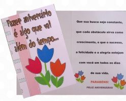 Cartão Aniversário - G9 - Cod. 828